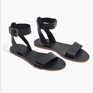 Madewell boardwalk ankle strap sandal